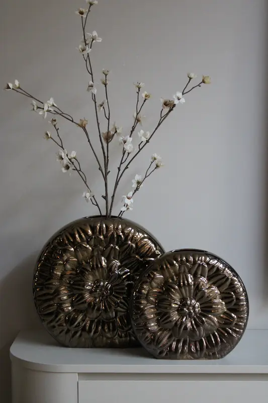 VAAS BLOEM | BRONS | 2 FORMATEN