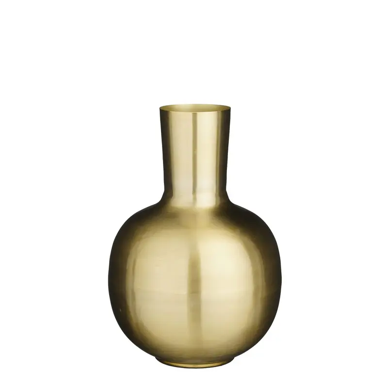 Vaas Dara - Metaal Goud - H42 cm