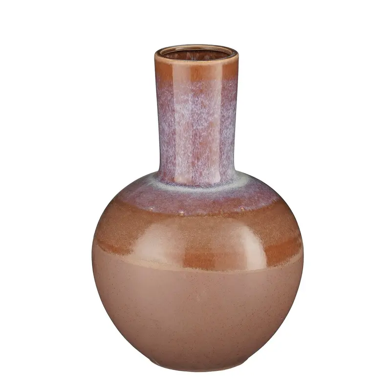 Vaas Holm - Geglazuurd Keramiek Terrakleur - H42 cm