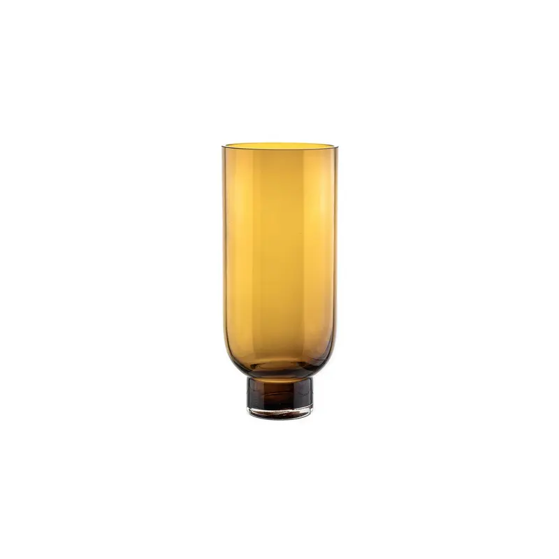 Vaas Omaha - Amber Glas - 28 cm