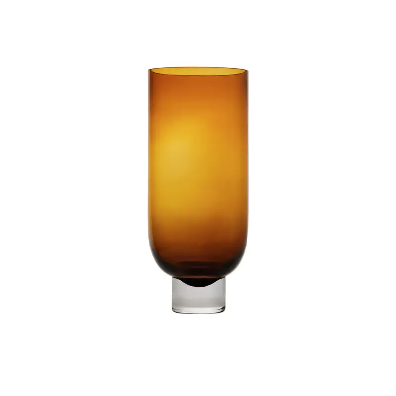 Vaas Omaha -Glas Amber - H36 cm