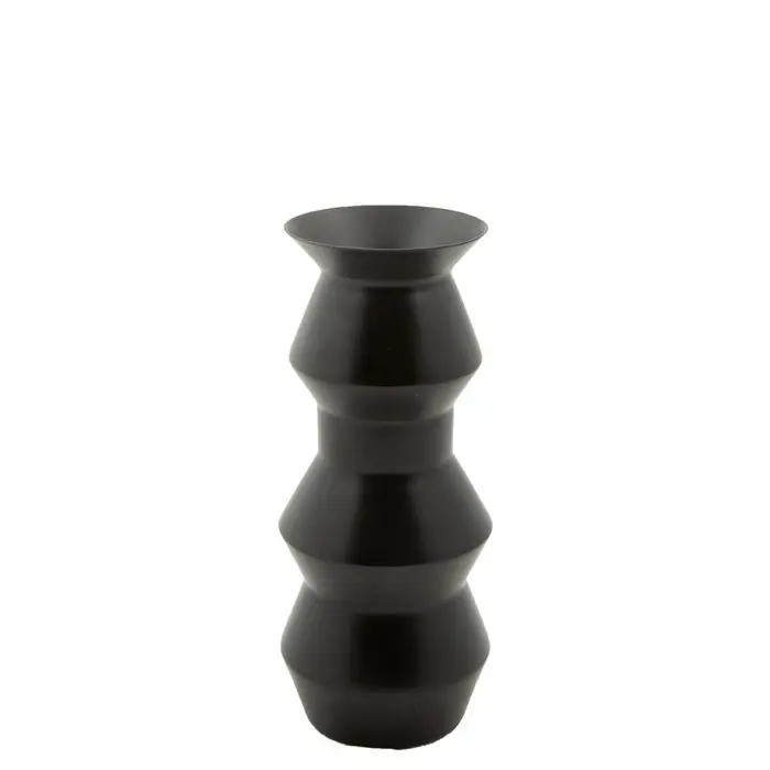 Vaas Opéra - Metaal/Keramiek Zwart - H24 cm