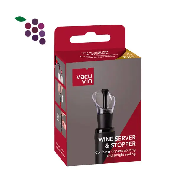 Vacu Vin Wine Server & Stopper (Set of 2)