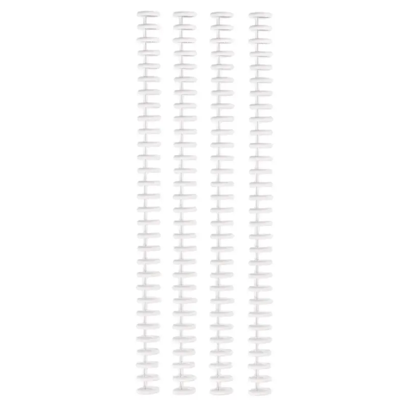 Vaessen - Bind Easy Click Binding Strips White (4pcs)