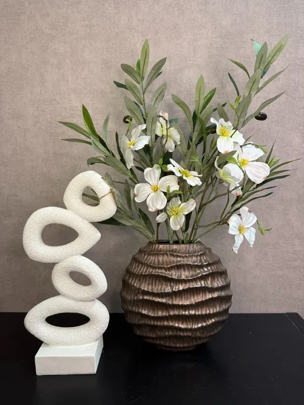 Vensterbank decoratie set Jada | Brons