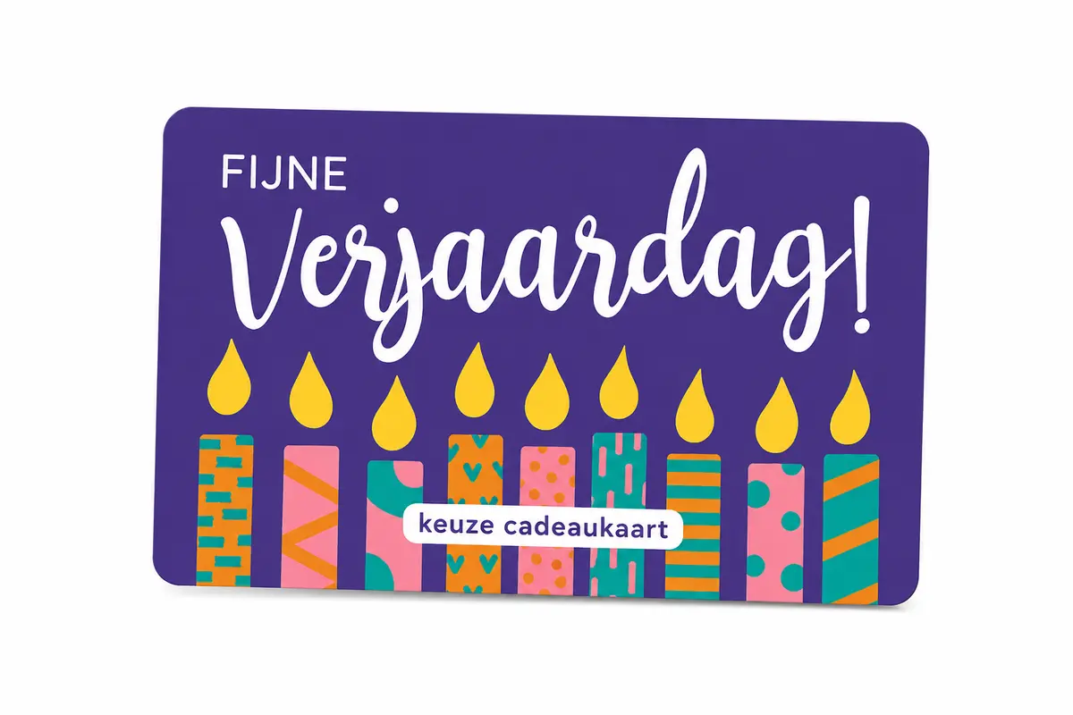 Verjaardag Keuze Cadeaukaart