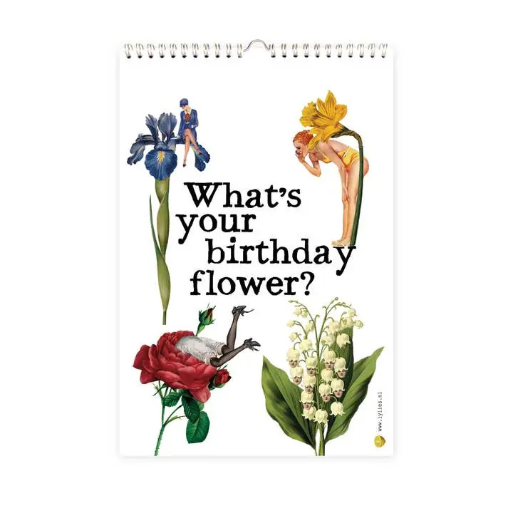 Verjaardagskalender Birthday Flower