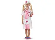 Verpleegster roze mt.M (6-8 jaar)