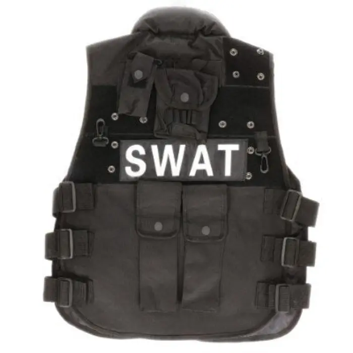 Vest SWAT zwart XL