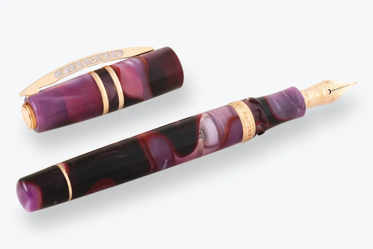 Visconti Homo Sapiens 'Iris Garden' Limited Edition vulpen