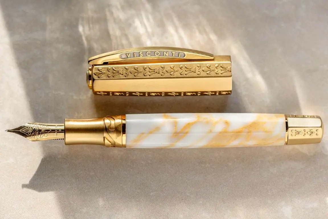 Visconti Il Magnifico Calacatta Gold Limited Edition vulpen