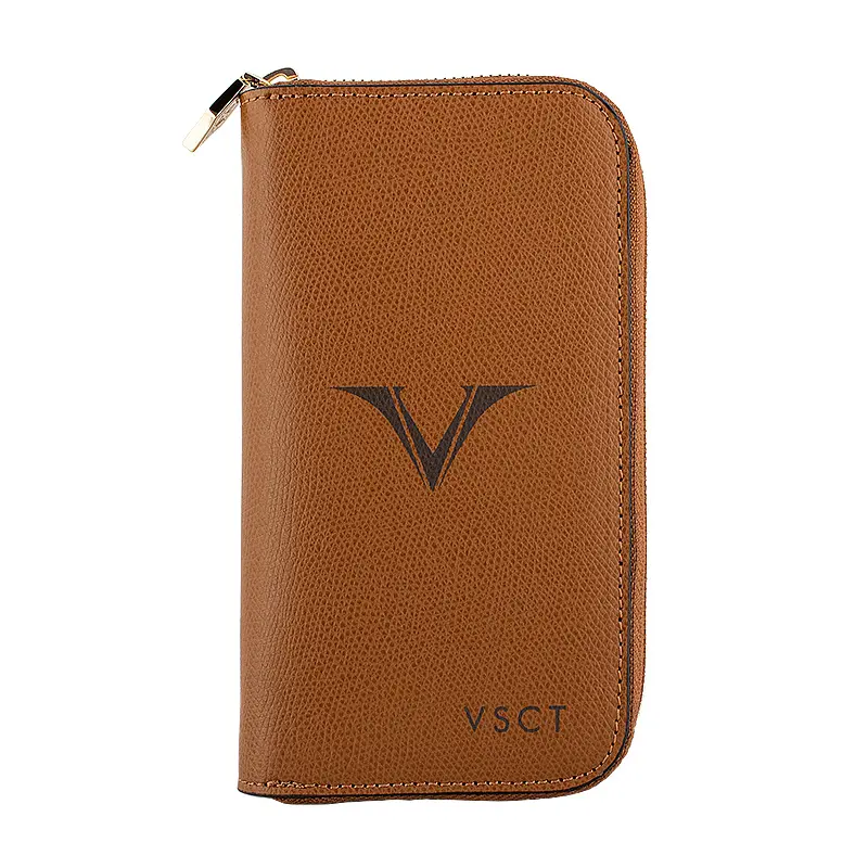 Visconti kaarthouder/ 3-delig etui met rits