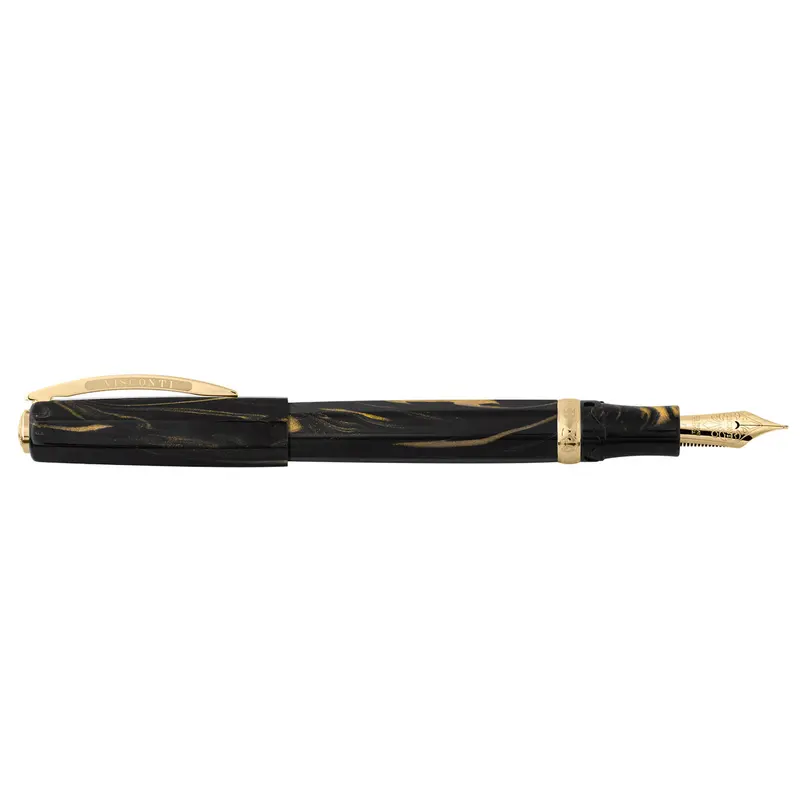 Visconti Medici Golden Black oversize vulpen