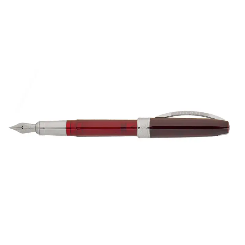 Visconti Michelangelo Transparant Rood Vulpen
