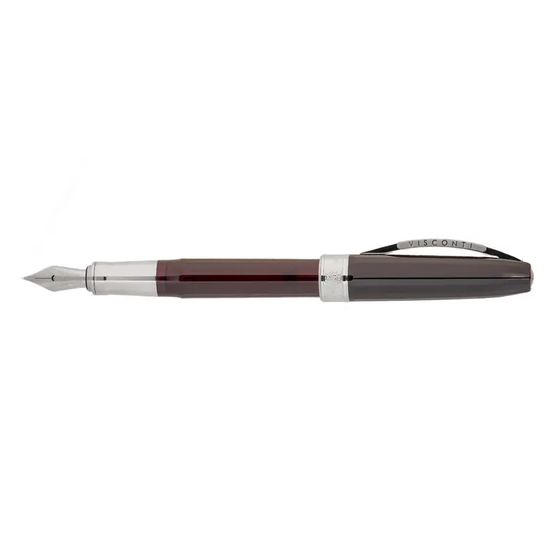 Visconti Michelangelo Transparant Zwart Vulpen
