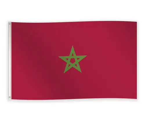 Vlag Marokko 90x150cm