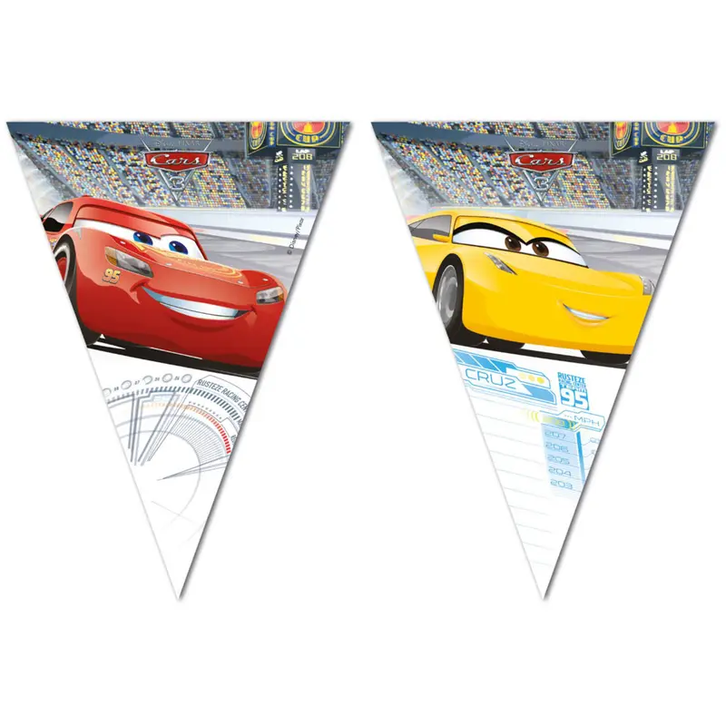 Vlaggenlijn Cars 2m.