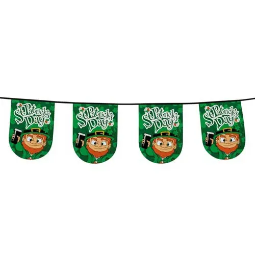 Vlaggenlijn St. Patrick's day 6m
