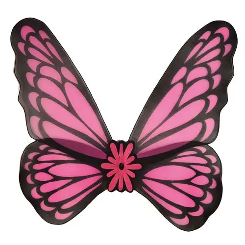Vleugels vlinder roze