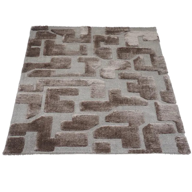Vloerkleed Liana Bruin 200 x 290 cm