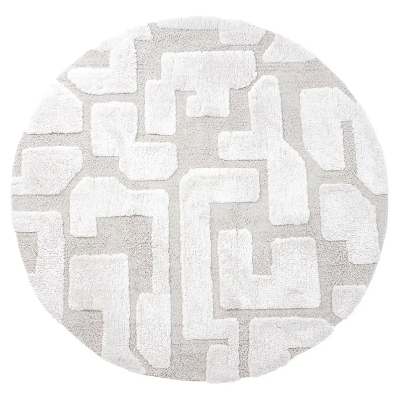 Vloerkleed Liana Creme Rond ø160 cm