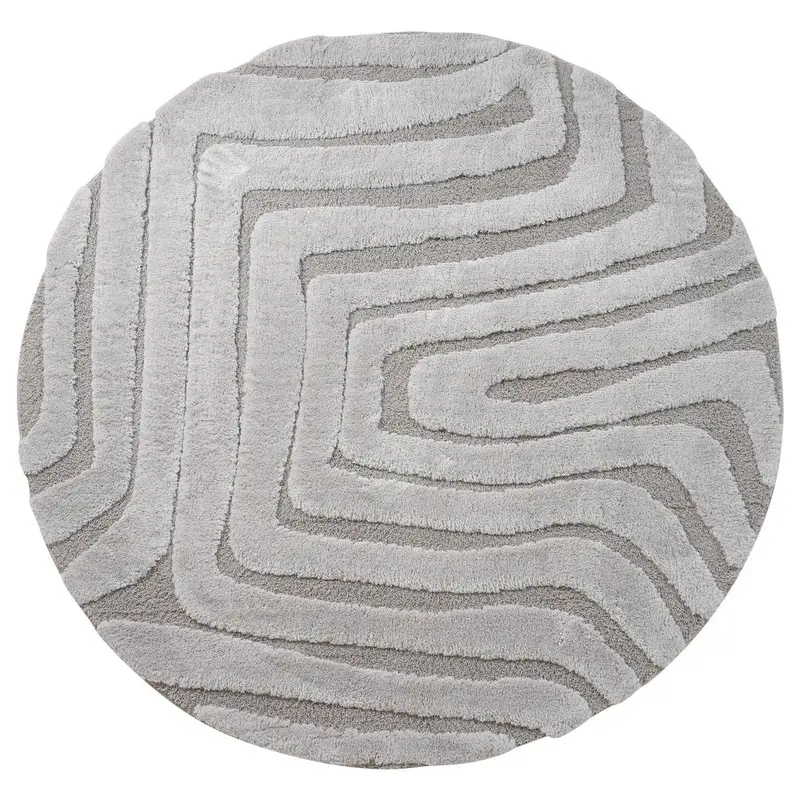 Vloerkleed Lima Beige Rond ø160 cm