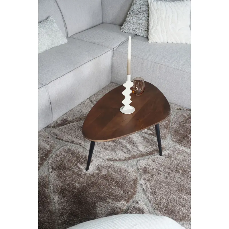 Vloerkleed Macy Bruin 200 x 290 cm