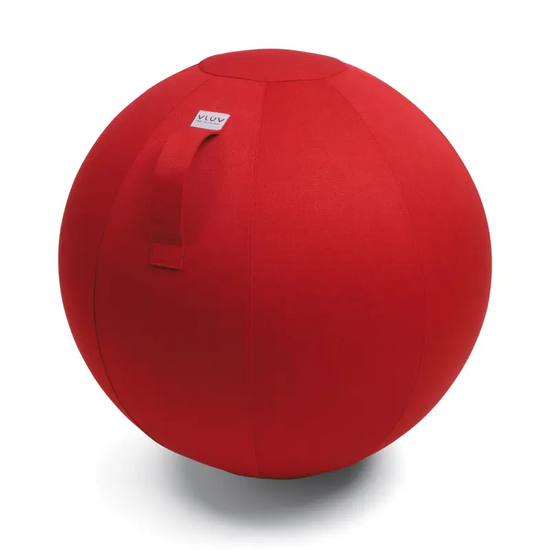 VLUV BOL LEIV zitbal 60-65 cm - robijnrood