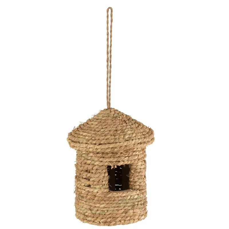 Vogelhuisje #2 | Rond Stro Naturel