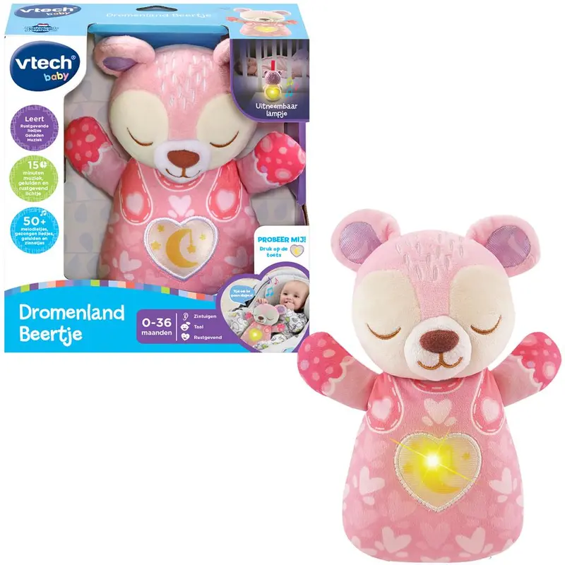Vtech Baby Dromenland Beertje Roze