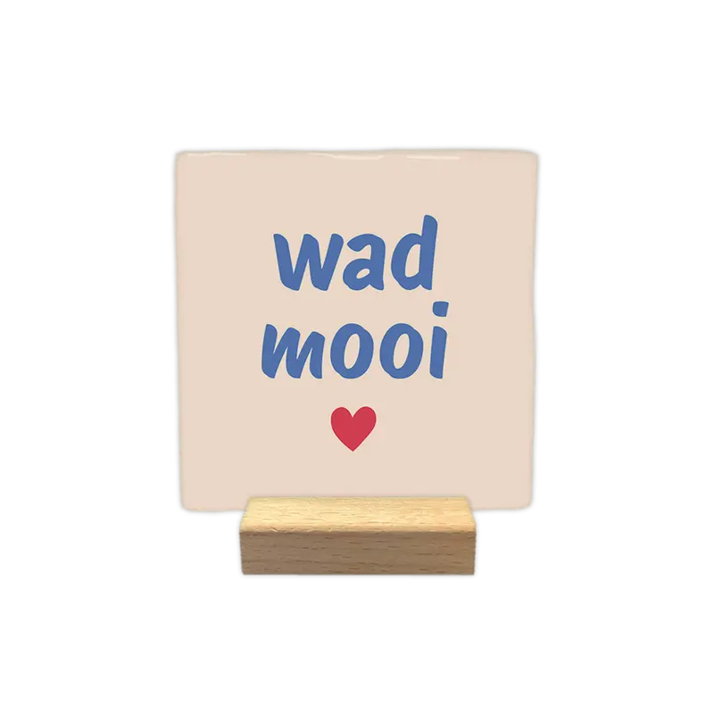 Wad mooi
