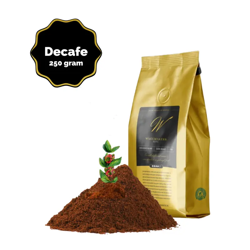 Wagemakers Decafé koffiebonen 250 gram