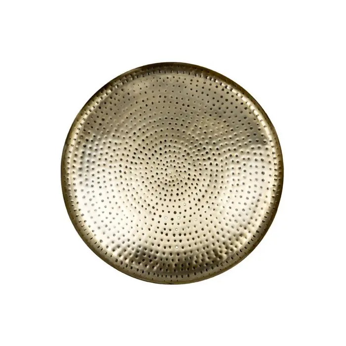 Wanddecoratie Charly - Ø63 cm - Antique Gold