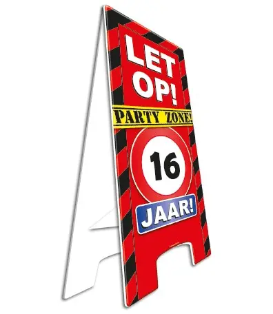 Warning Sign - 16 jaar