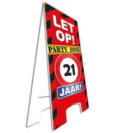 Warning Sign - 21 jaar