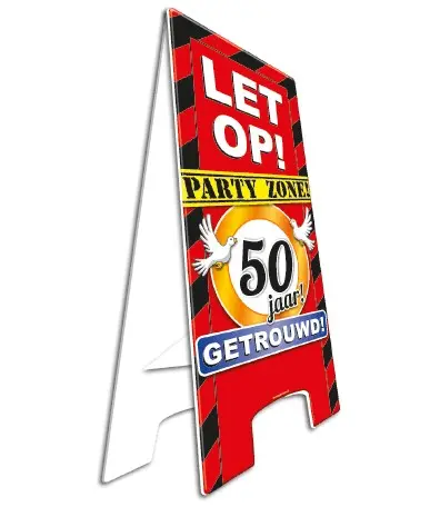 Warning Sign - 50 jaar getrouwd
