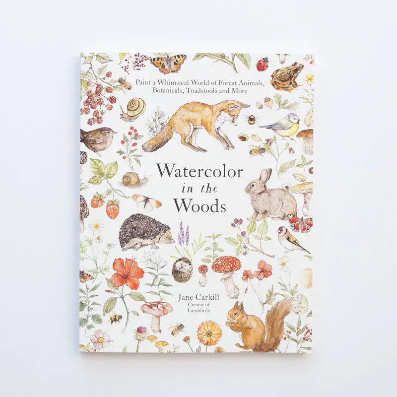 Watercolor in the Woods by Jane Carkill