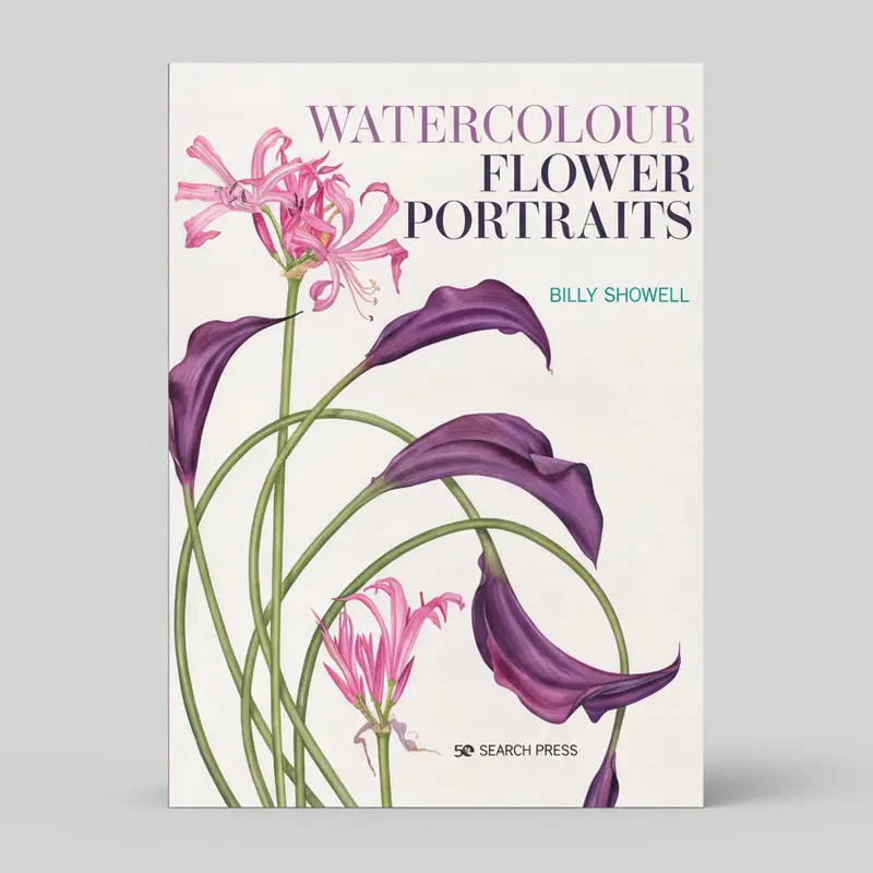 Watercolour Flower Portraits by Billy Showell