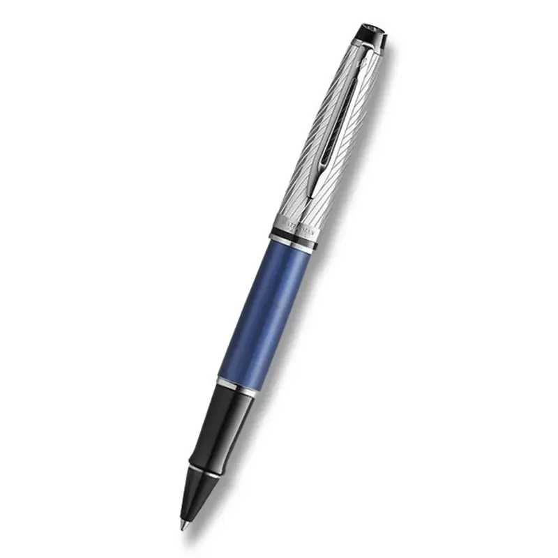 Waterman Expert Deluxe Metallic Blue CT Roller