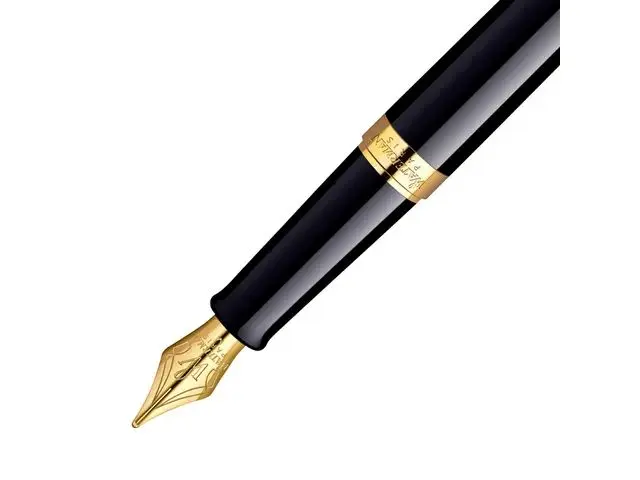 Waterman Fountain Pen Hémisphère Black Lacquer GT