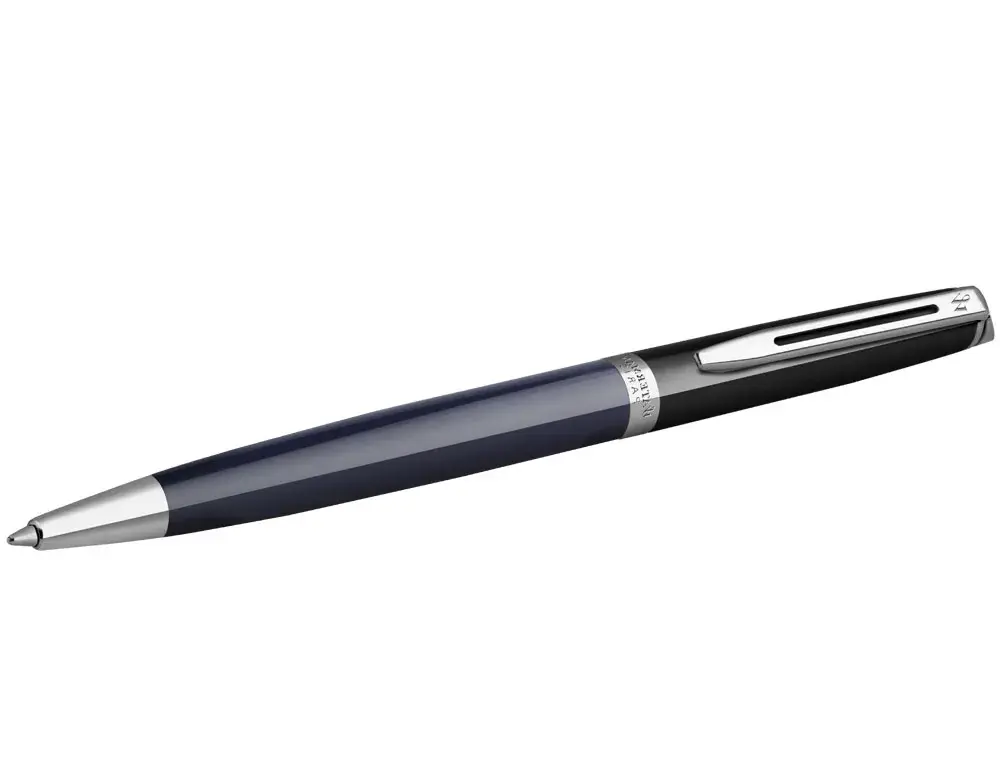 Waterman Hemisphere Colour Blocking Black and Blue CT Balpen