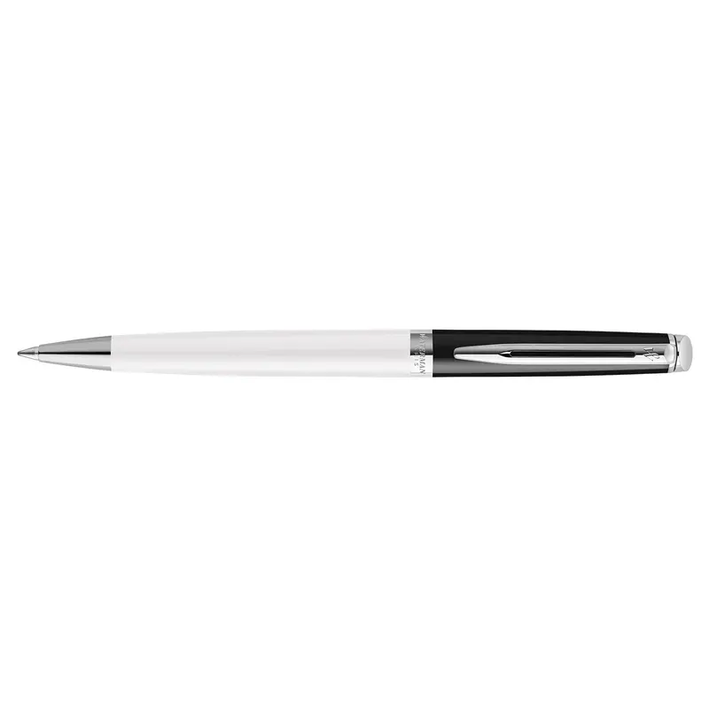Waterman Hemisphere Colour Blocking Black and White CT Balpen