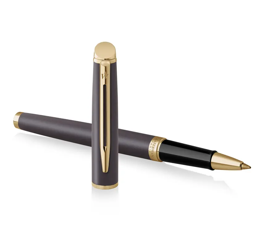 Waterman Hemisphere Metallic Lava Zwart GT Roller