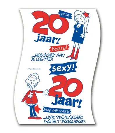 WC papier 20 jaar