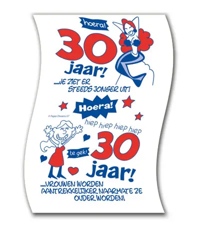 WC papier 30 jaar vrouw