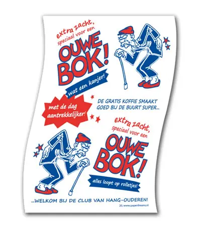 WC papier Ouwe bok