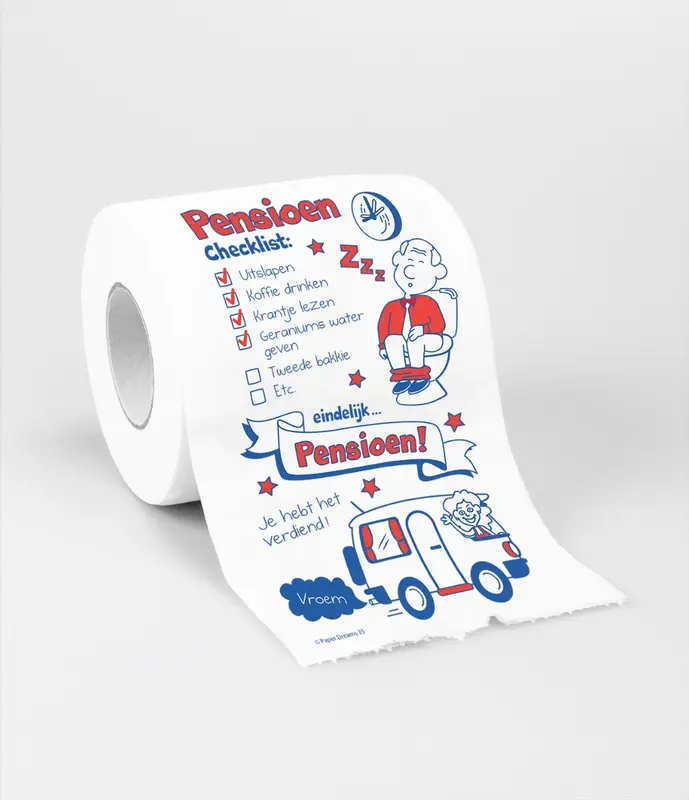 WC papier Pensioen