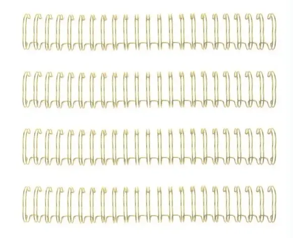 We R Makers - Cinch Wire 0.625 Inch Gold (4pcs)