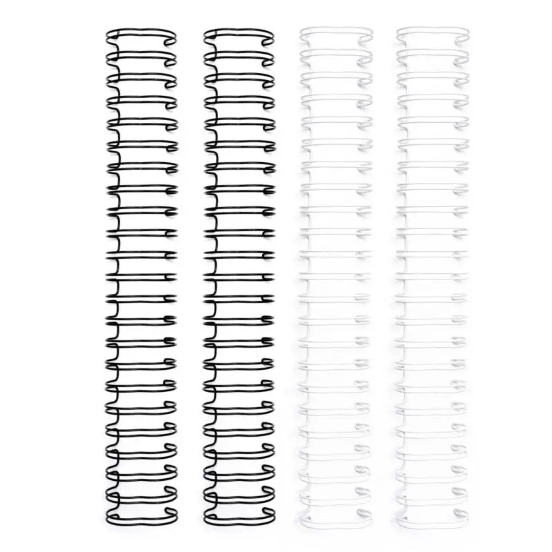 We R Makers - Cinch Wire 1 Inch Black and White (4pcs)