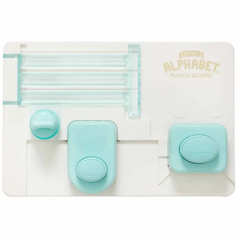 We R Makers - Mini Alphabet Punch Board